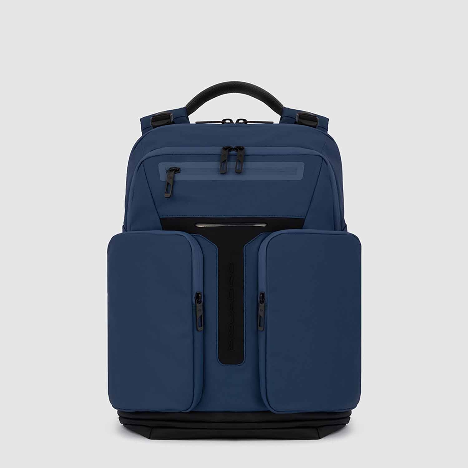 Piquadro Hìdor LED Laptop-Rucksack mit 15,6" Laptopfach und wasserdichter Tasche