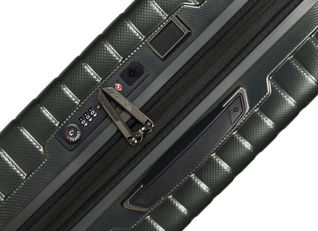 Samsonite Proxis Trolley mit 4 Rollen erweiterbar 55cm (23/26cm) + GRATIS HOTELGUTSCHEIN Matt Climbing Ivy