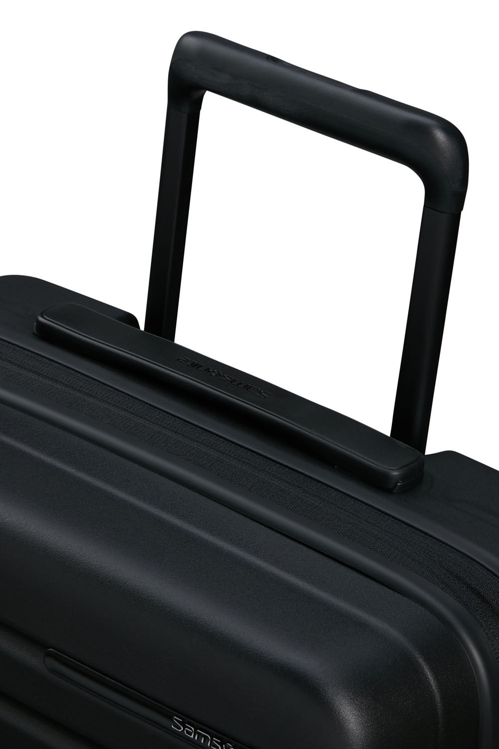 Samsonite Restackd Trolley mit 4 Rollen erweiterbar 55cm + GRATIS HOTELGUTSCHEIN Schwarz