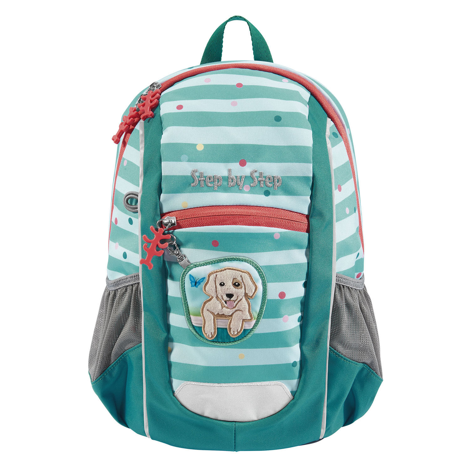 Step by Step Kinderrucksack KIGA MAXI Kindergartenrucksack-Set Dog Lucky