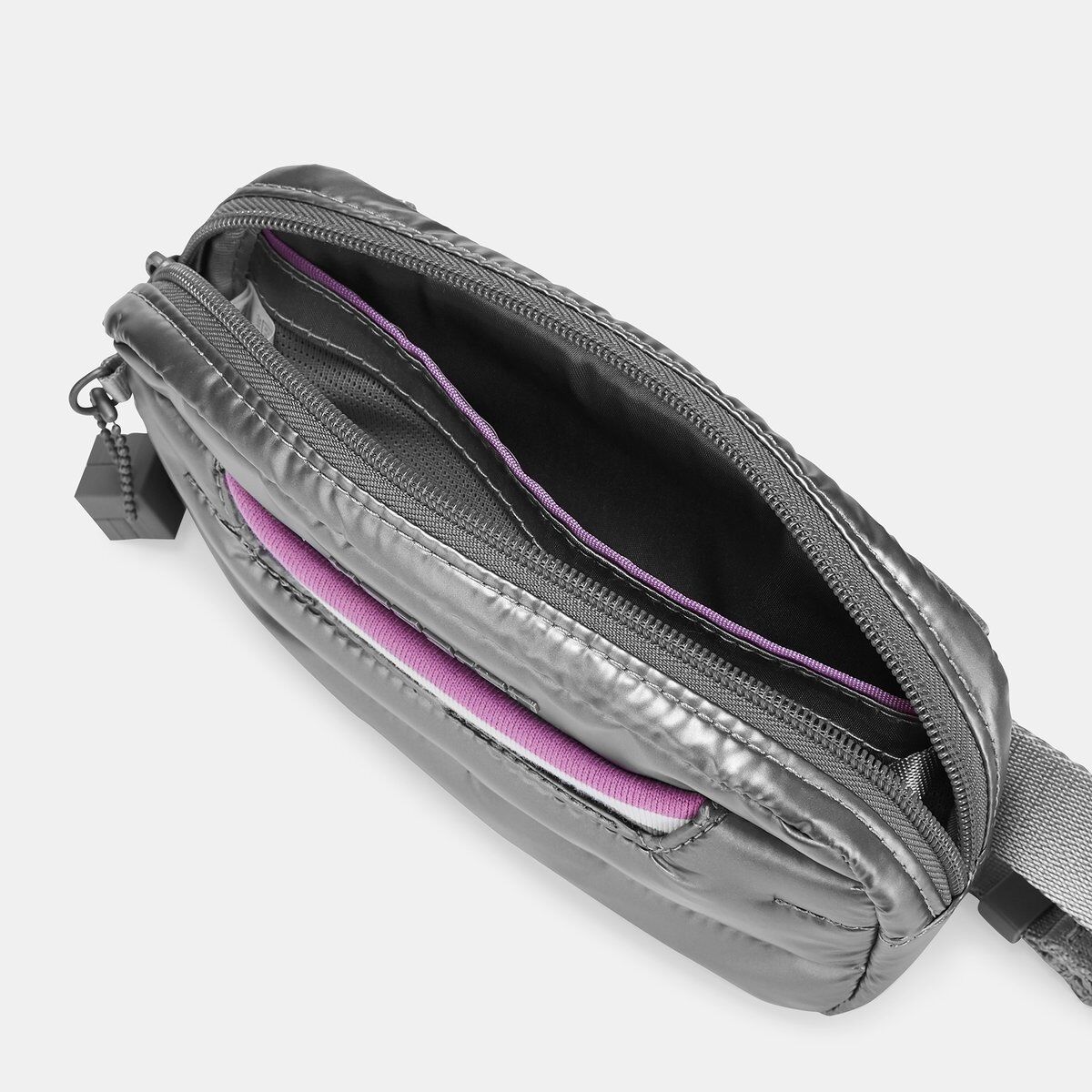 Hedgren Cocoon SNUG Bauchtasche/Schultertasche Silvery