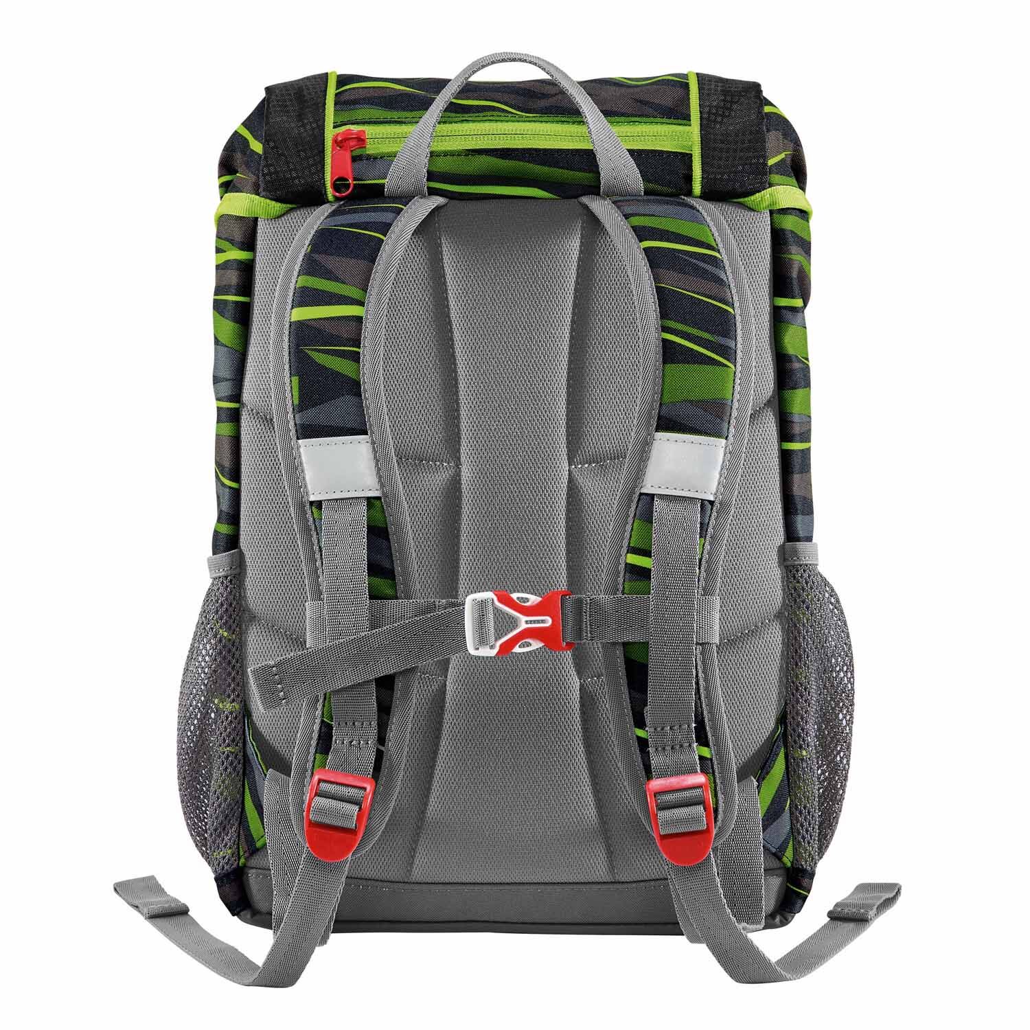 Step by Step Kinderrucksack KID Rucksack-Set, 3-teilig inkl. Sitzkissen Wild Cat Chiko