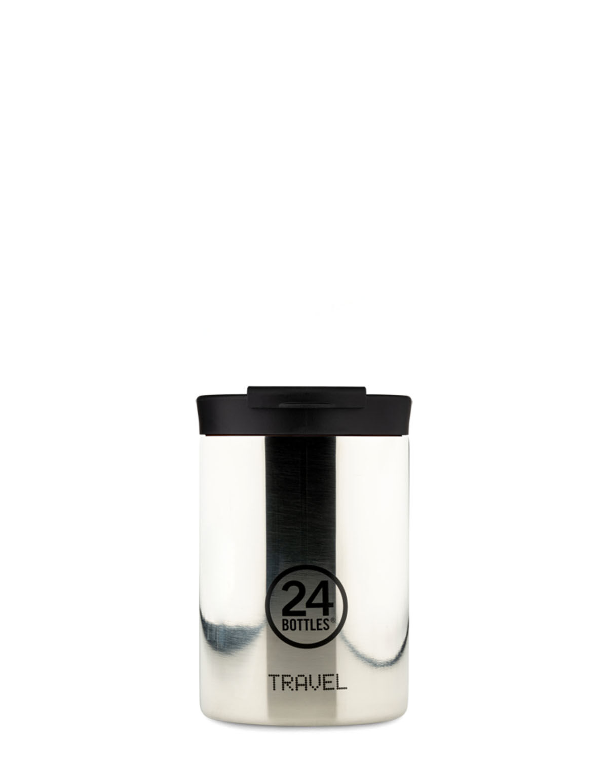 24Bottles® Travel Tumbler Glam 350ml Platinum