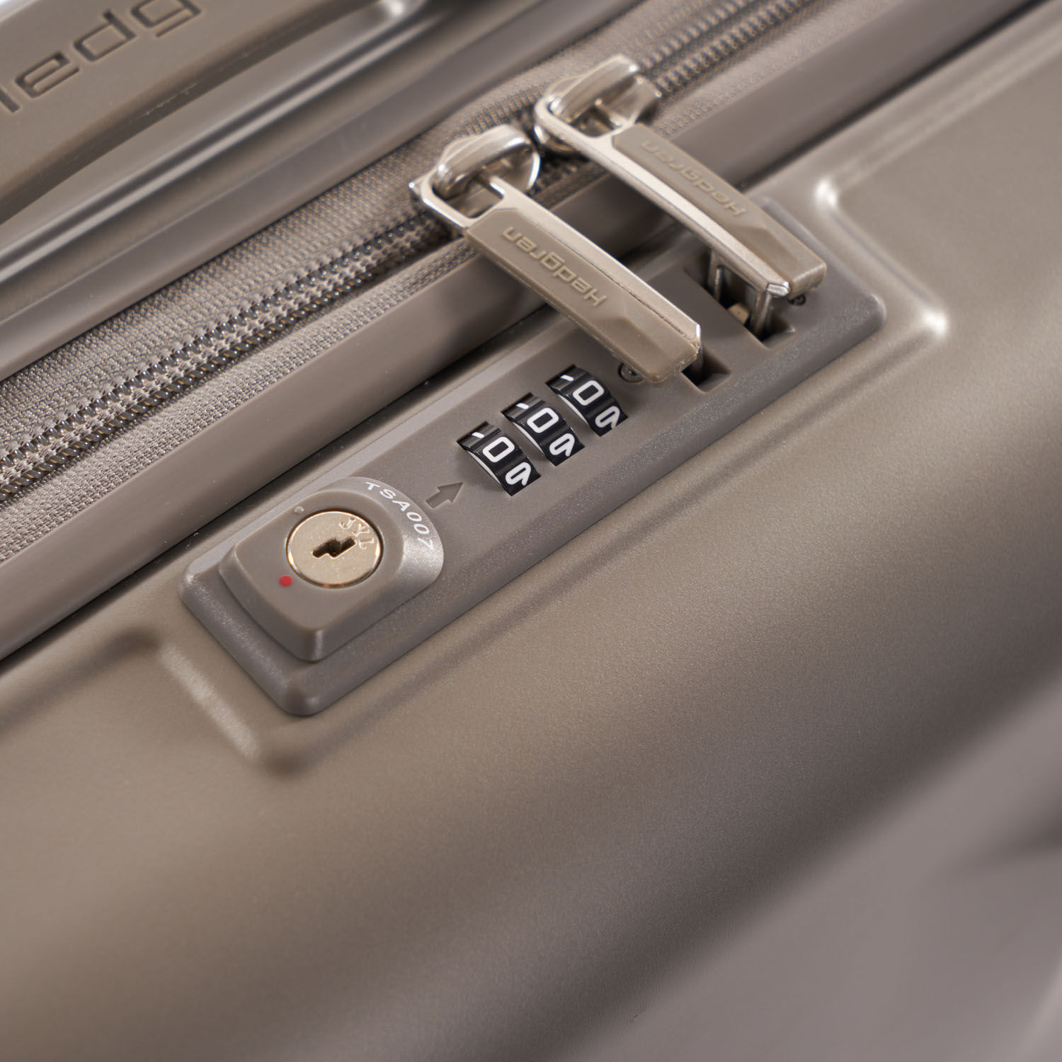 Hedgren Edge Carve XS Cabin Trolley, 4 Rollen, 55cm Dark Champagne