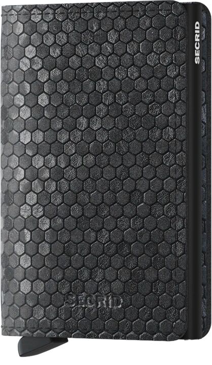 Secrid Slimwallet Hexagon SHe-Black Secrid Slimwallet Hexagon SHe-Black