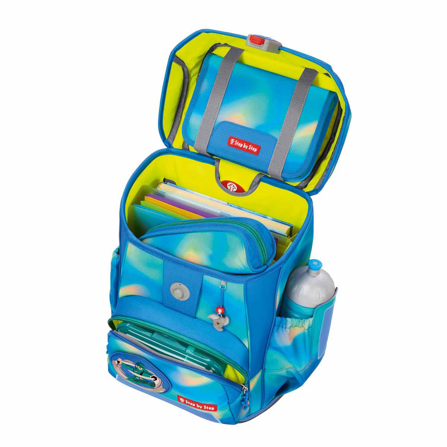Step by Step CLOUD FLASH Schulranzen 5-teilig-Set Ninja Zazu