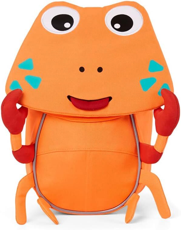 Affenzahn Großer Freund Kindergartenrucksack Neon Edition, Krabbe