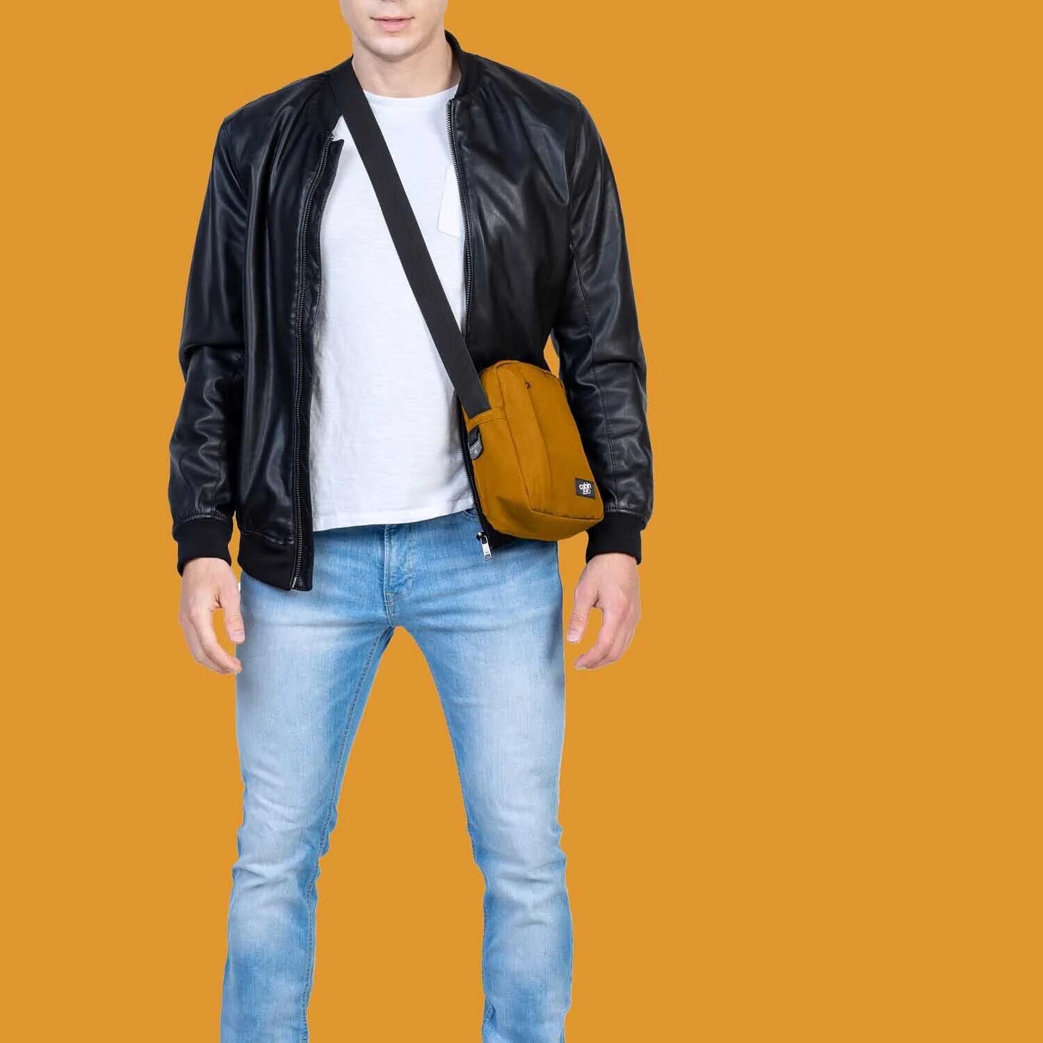 Cabin Zero Sidekick 3L Shoulder Bag Orange Chill