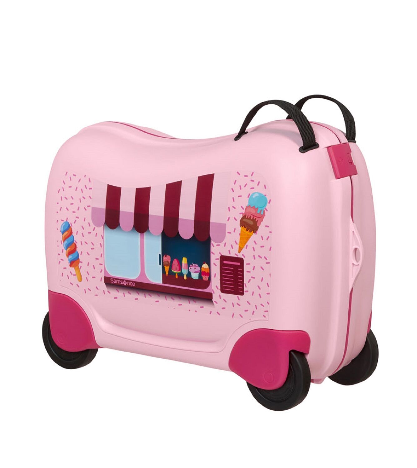 Samsonite Dream2go Ride-On Suitcase mit 4 Rollen Ice Cream Van