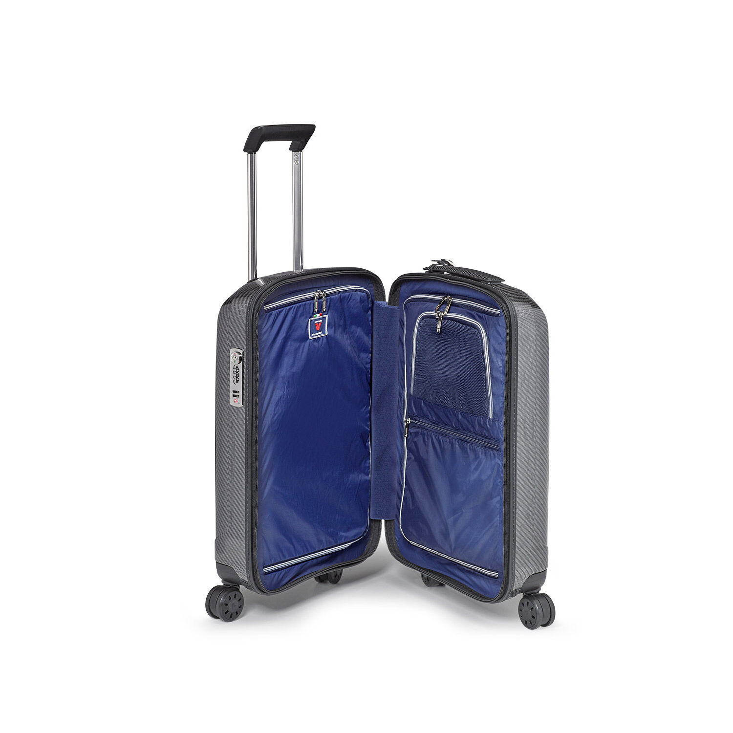Roncato WE ARE GLAM Cabin Trolley S 4R Graphite Roncato WE ARE GLAM Cabin Trolley S 4R Graphite