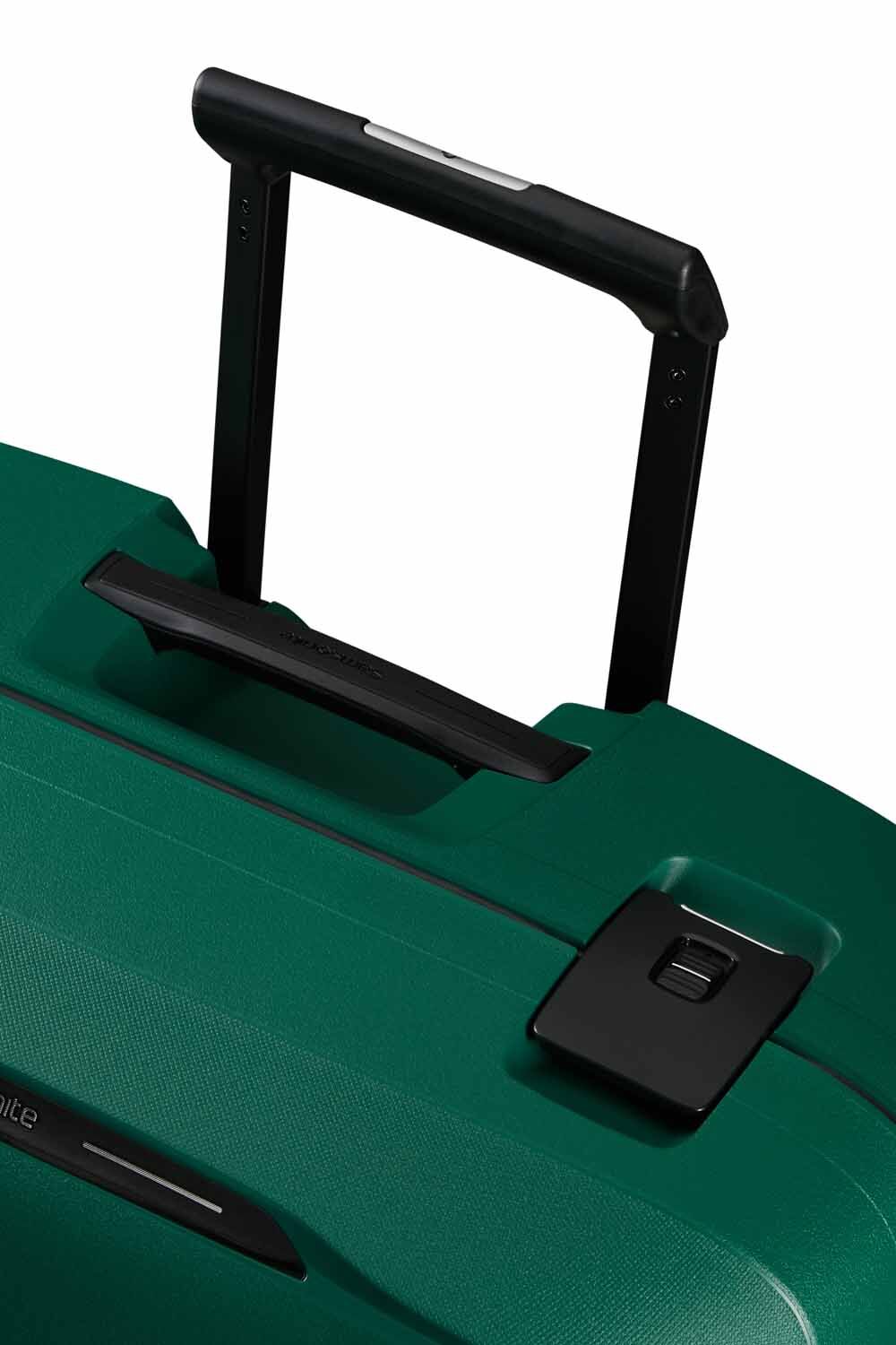 Samsonite Essens Trolley mit 4 Rollen 75cm + GRATIS HOTELGUTSCHEIN Alpine Green