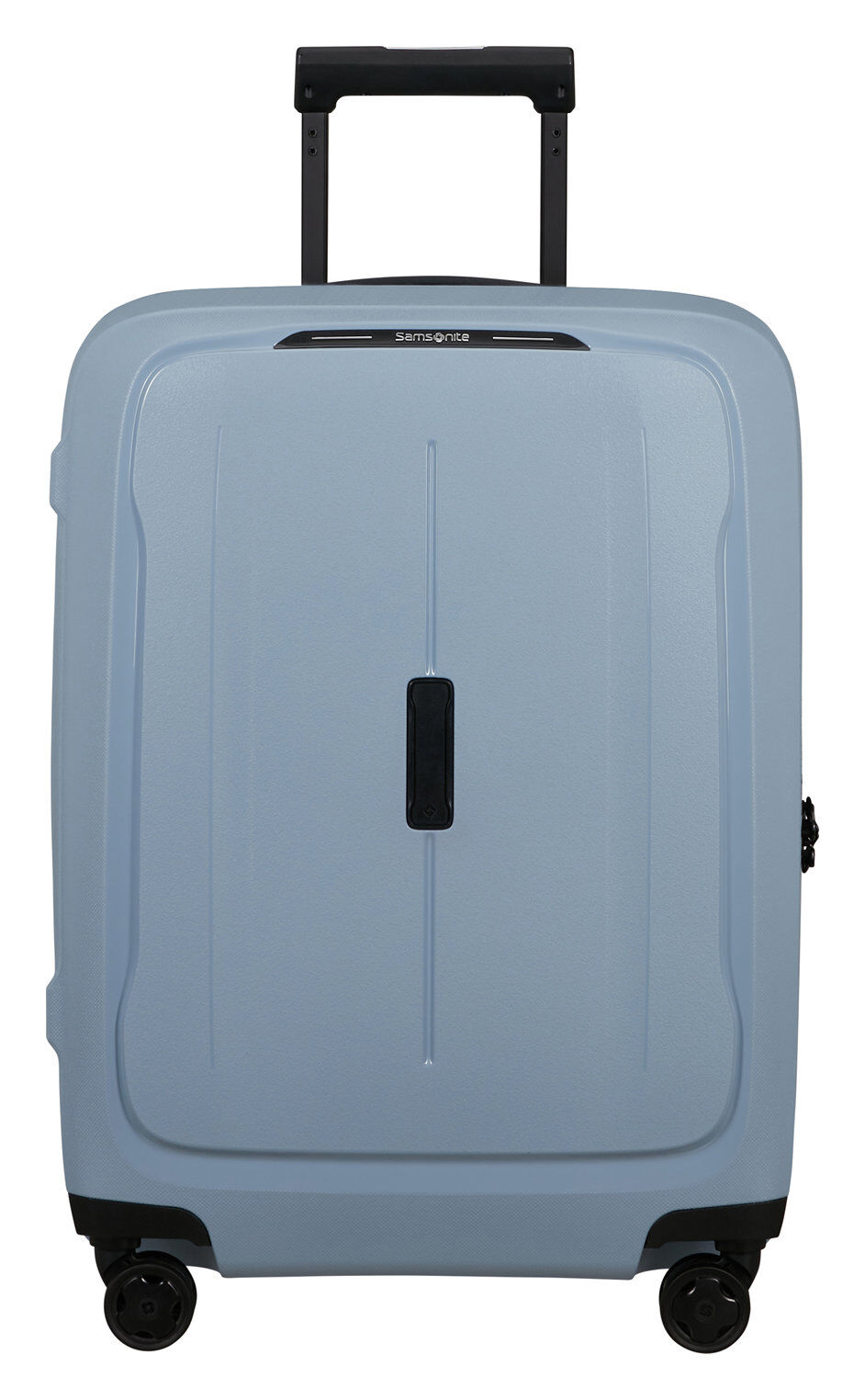 Samsonite Essens Trolley mit 4 Rollen erweiterbar 55cm ZIP Fog Blue