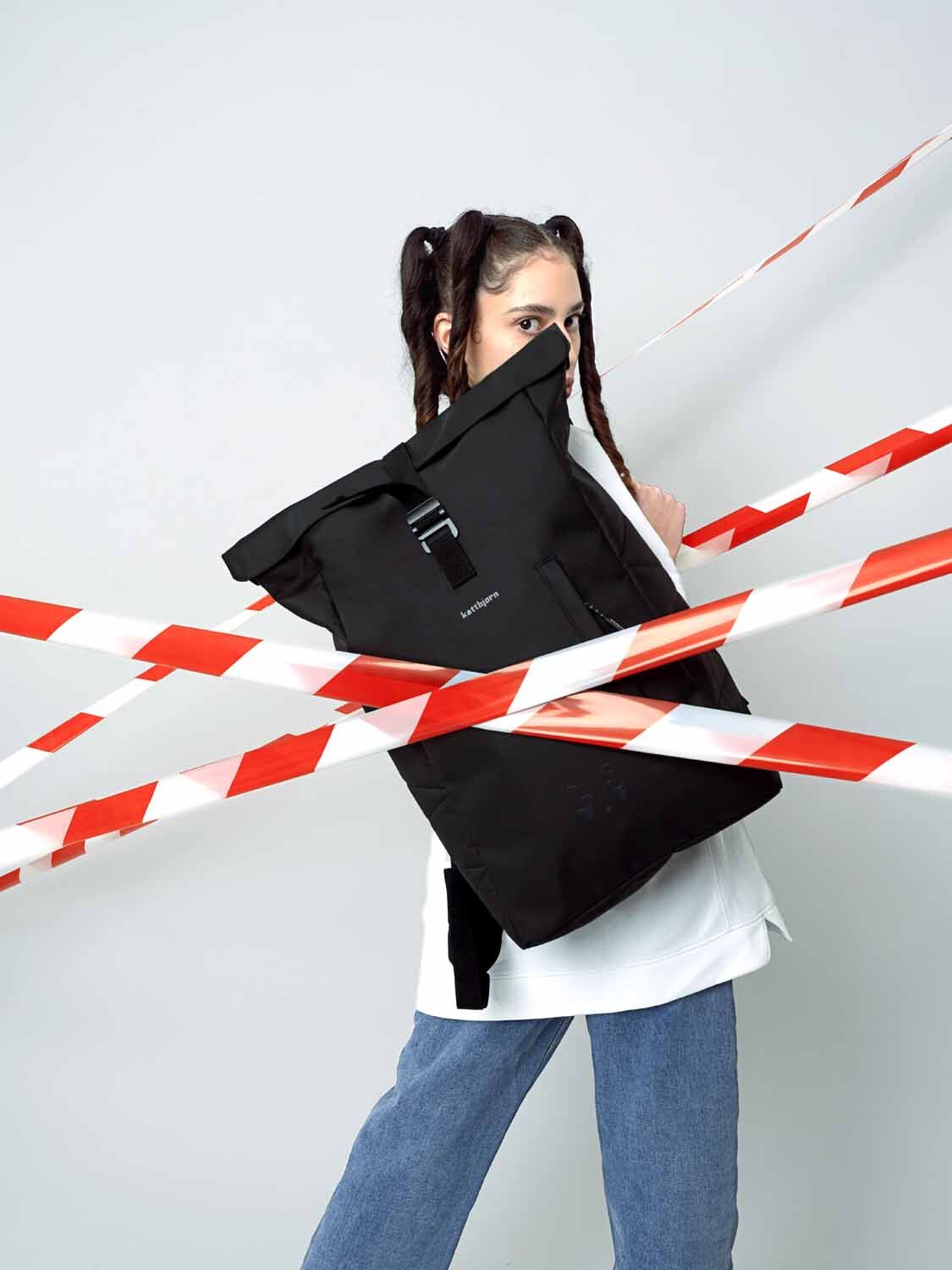 kattbjørn Rolltop mit 15" Laptopfach Black kattbjørn Rolltop mit 15" Laptopfach Black