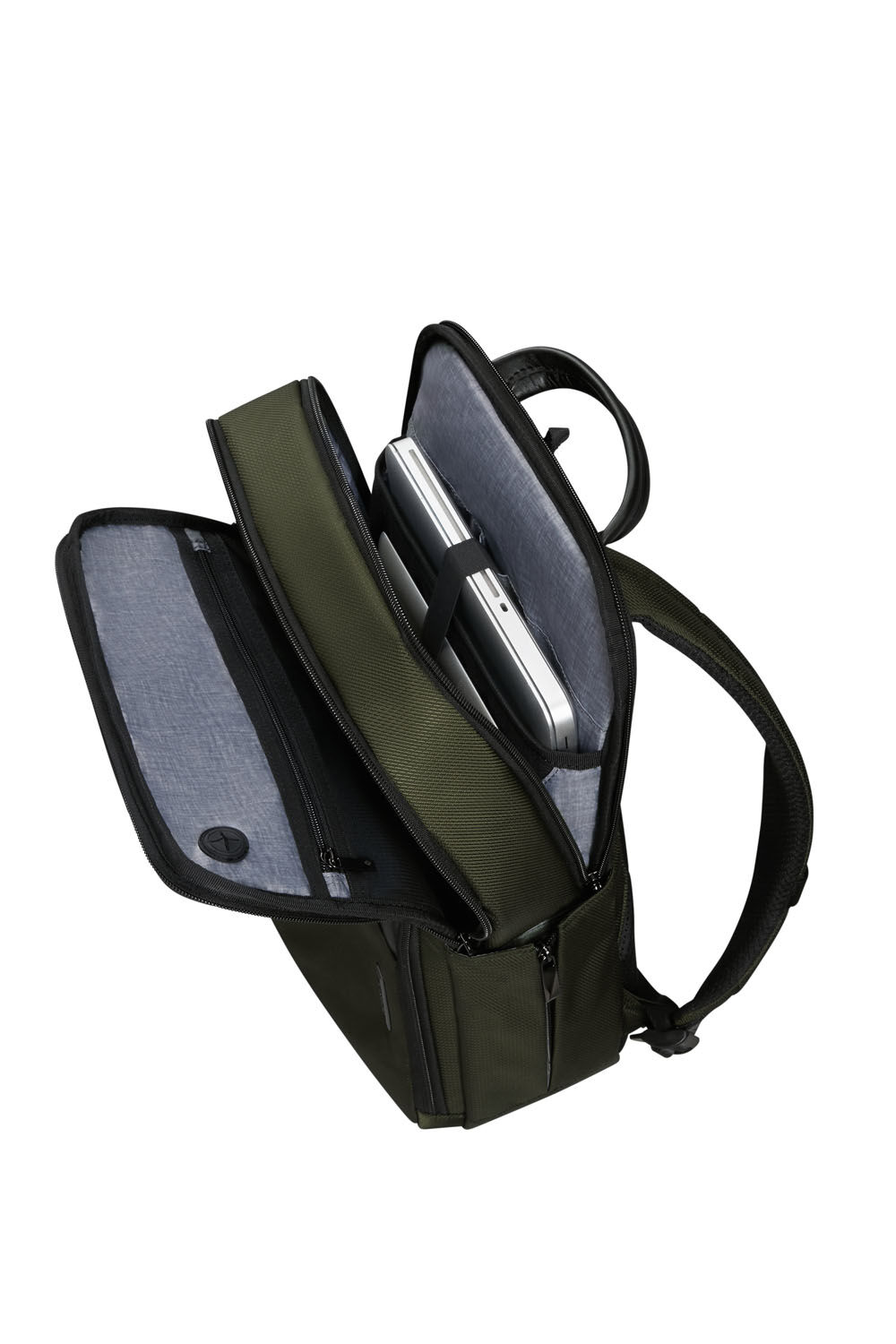 Samsonite XBR 2.0 Rucksack 14.1" + GRATIS HOTELGUTSCHEIN Foliage Green