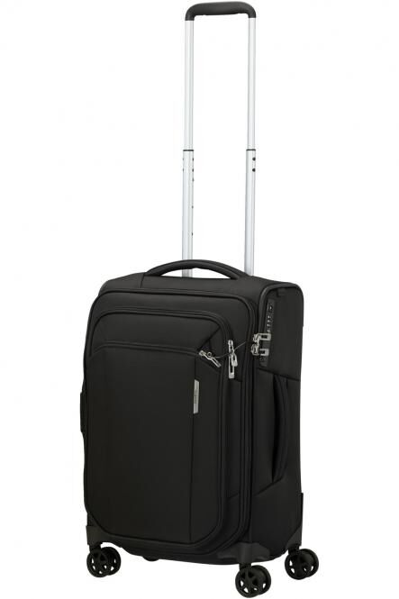 Samsonite Respark Trolley mit 4 Rollen erweiterbar 55cm + GRATIS HOTELGUTSCHEIN Ozone Black Samsonite Respark Trolley mit 4 Rollen erweiterbar 55cm + GRATIS HOTELGUTSCHEIN Ozone Black