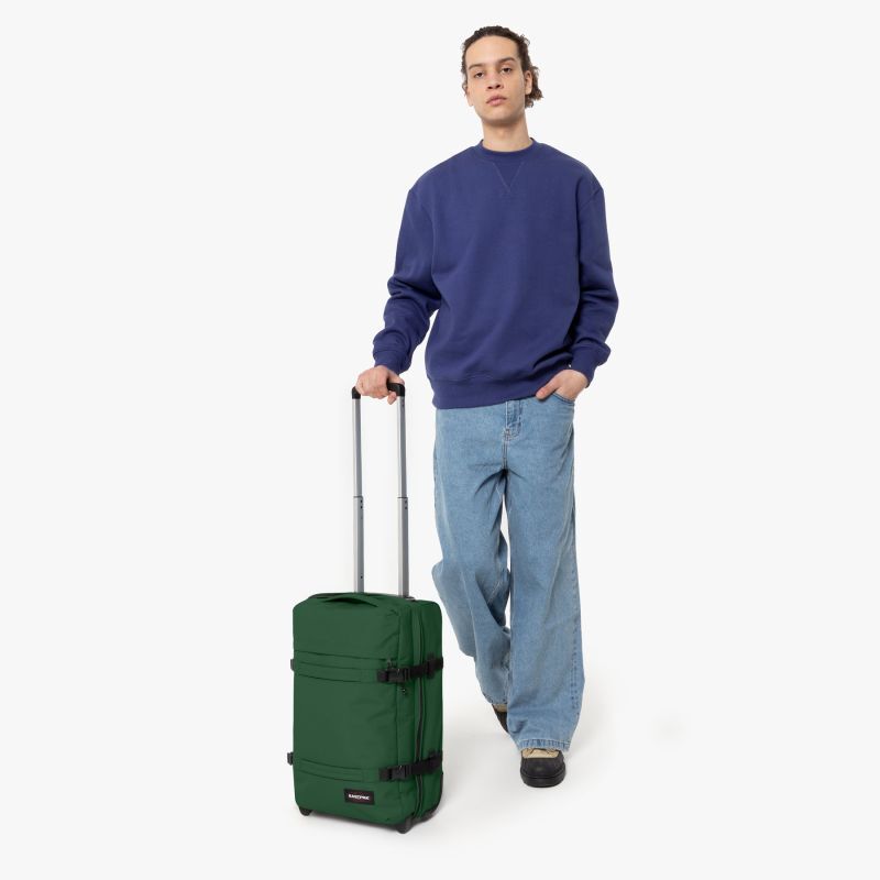 Eastpak Transit'R Reisetrolley S mit 2 Rollen Bristle Green