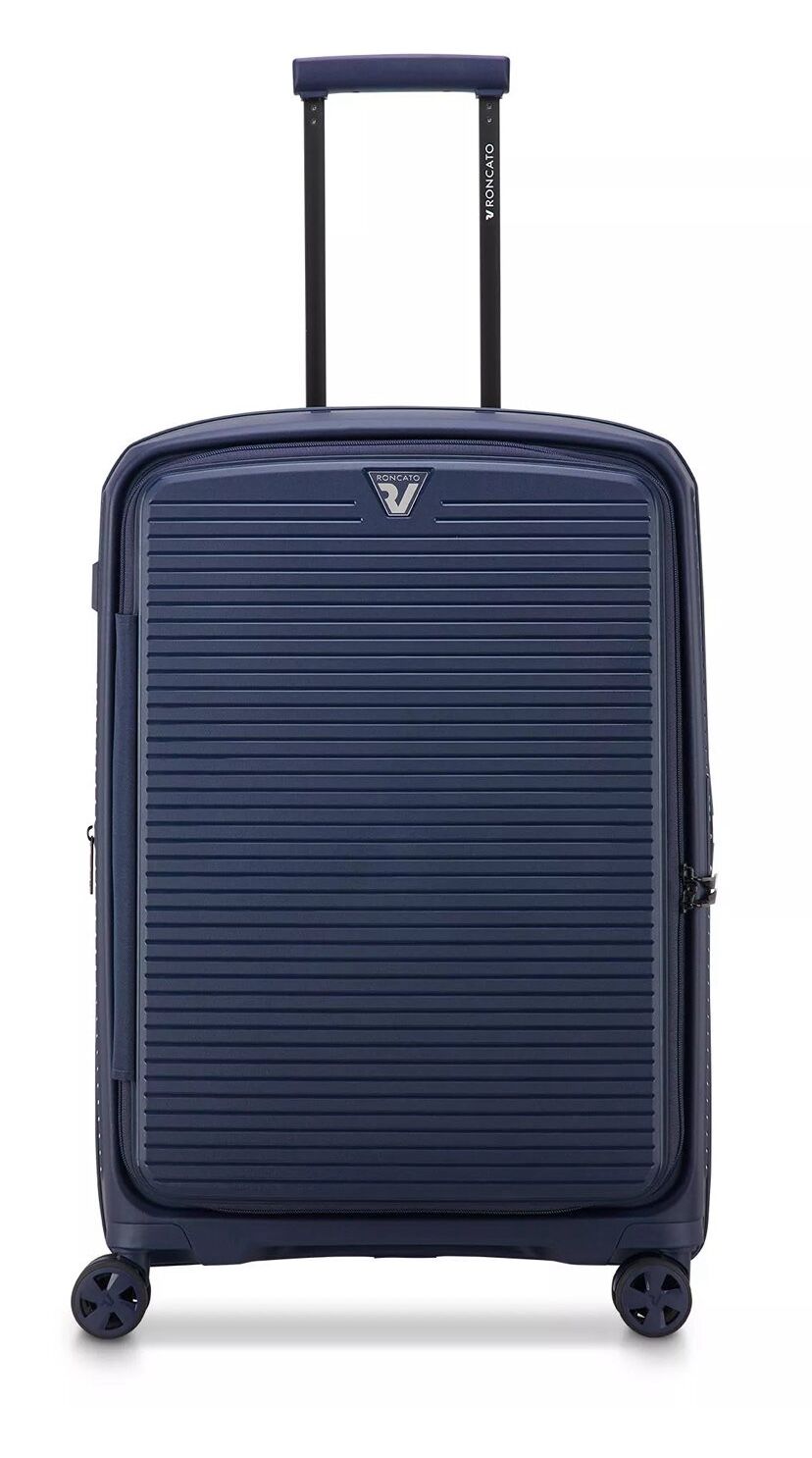 Roncato ARCADE DLX Trolley M (67cm) Erweiterbar Nachtblau