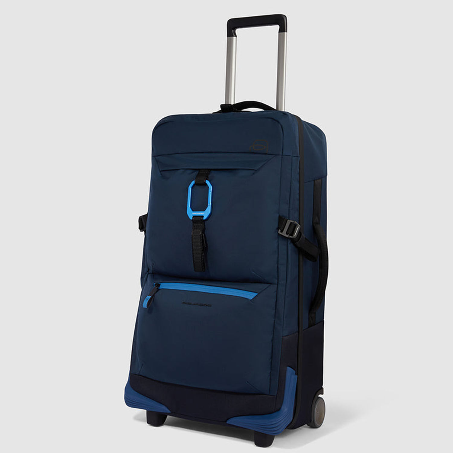 Piquadro Corner 2.0 Modulare Reisetasche mit Rollen Blau Piquadro Corner 2.0 Modulare Reisetasche mit Rollen Blau