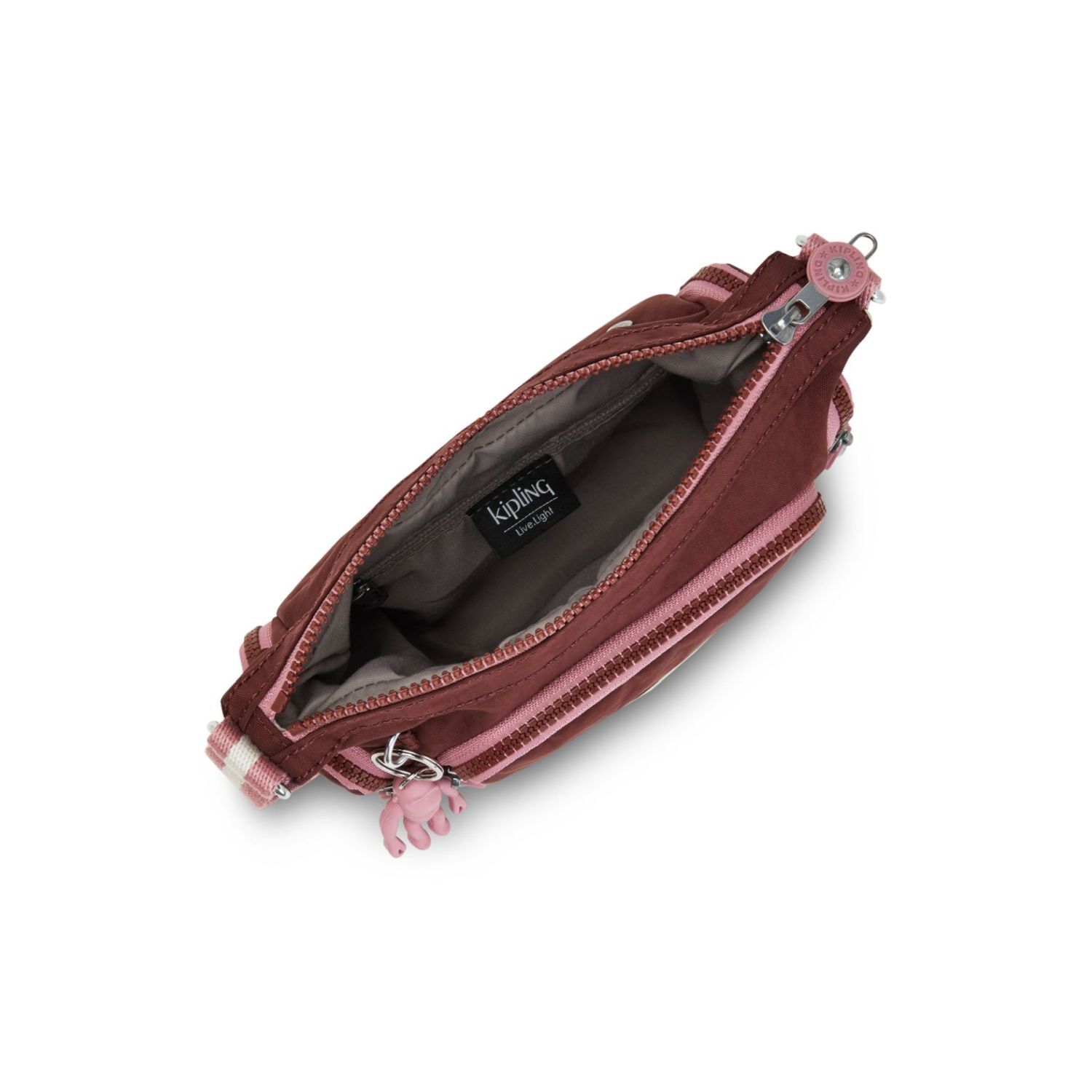 Kipling GABBIE MINI Kleine Umhängetasche Mahogany Block Kipling GABBIE MINI Kleine Umhängetasche Mahogany Block