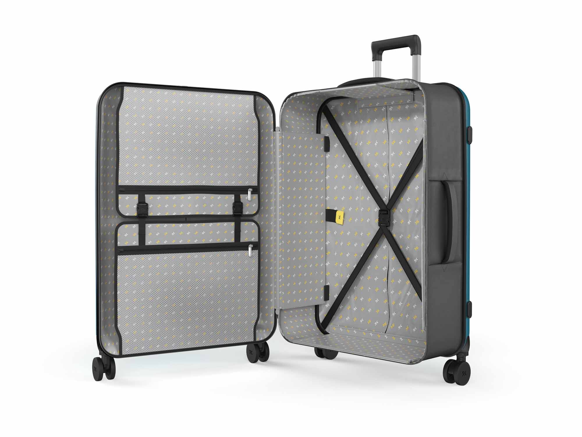 Rollink Vega 360 29" Check-In L, 4-Rollen Deep Lagoon