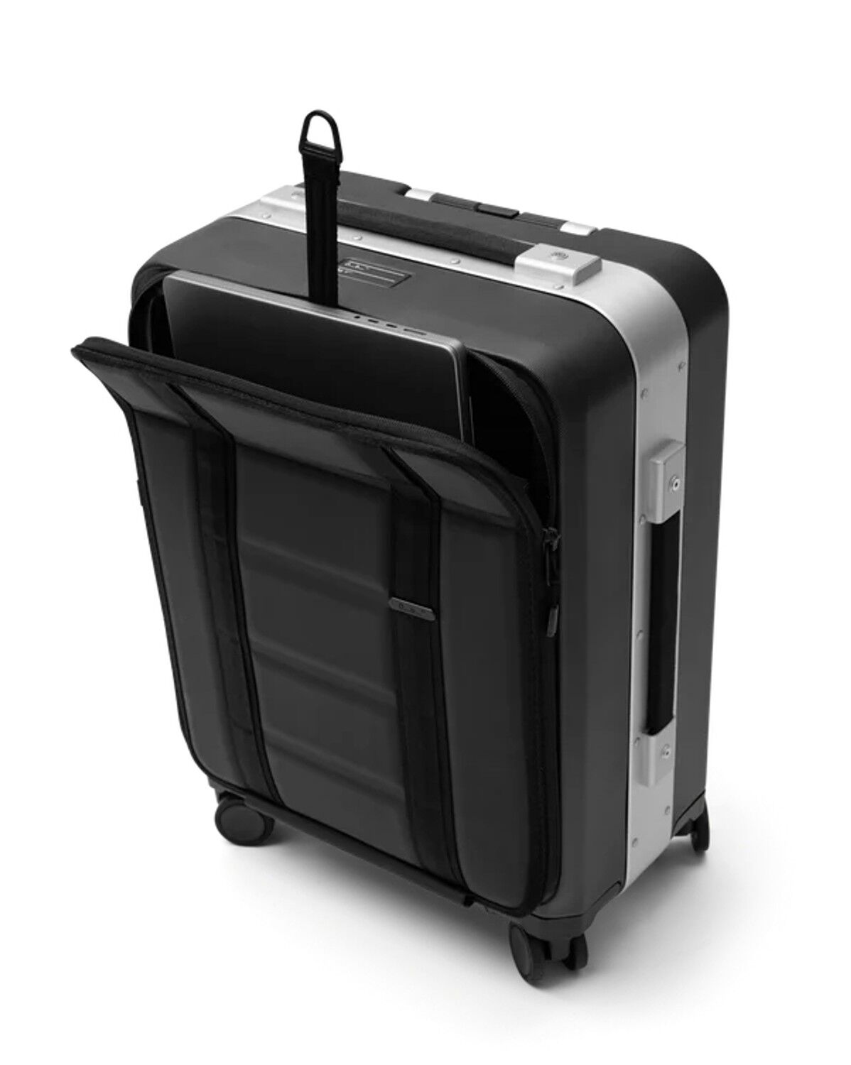D_b_ Ramverk Pro Front-access Carry-on Silver
