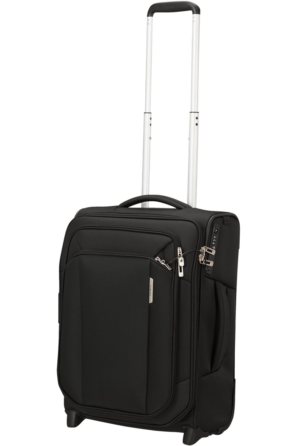 Samsonite Respark Trolley mit 2 Rollen erweiterbar 55cm + GRATIS HOTELGUTSCHEIN Ozone Black