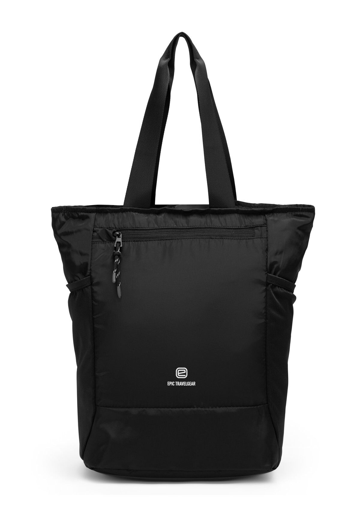 epic XPAK SUPERLIGHT Foldable Tote Backpack Black