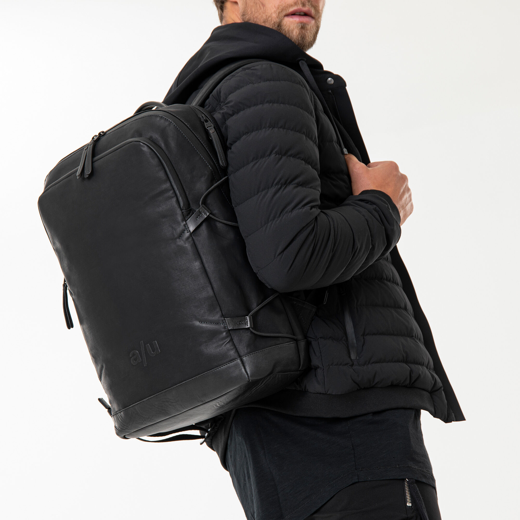 aunts & uncles Japan Kawaguchi Rucksack mit 15" Notebookfach black