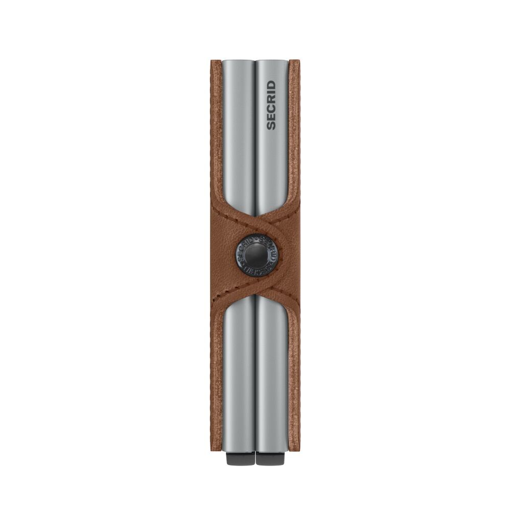 Secrid Twinwallet Vintage  8/12 Geschützte Karten TV-Cognac-Silver