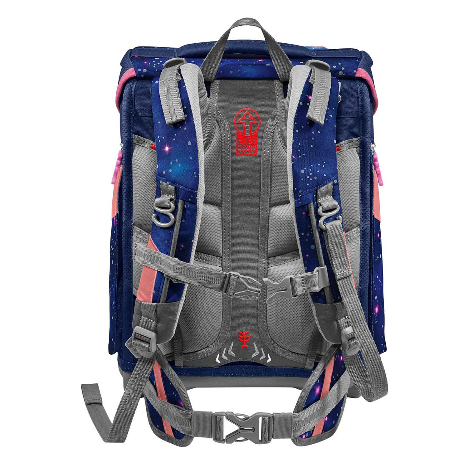 Step by Step SPACE REFLECT Schulranzen-Set, 5-teilig Star Seahorse Zoe