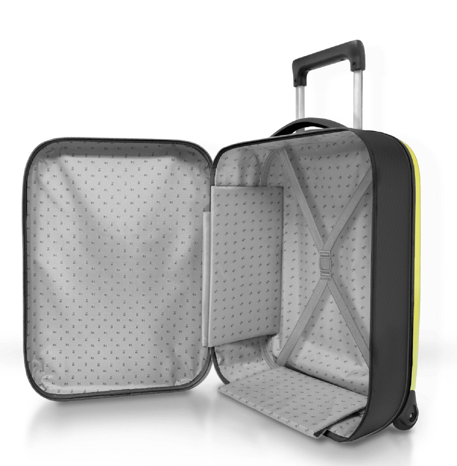 Rollink Flex Vega II 26" Medium Check-In Suitcase Yellow Iris