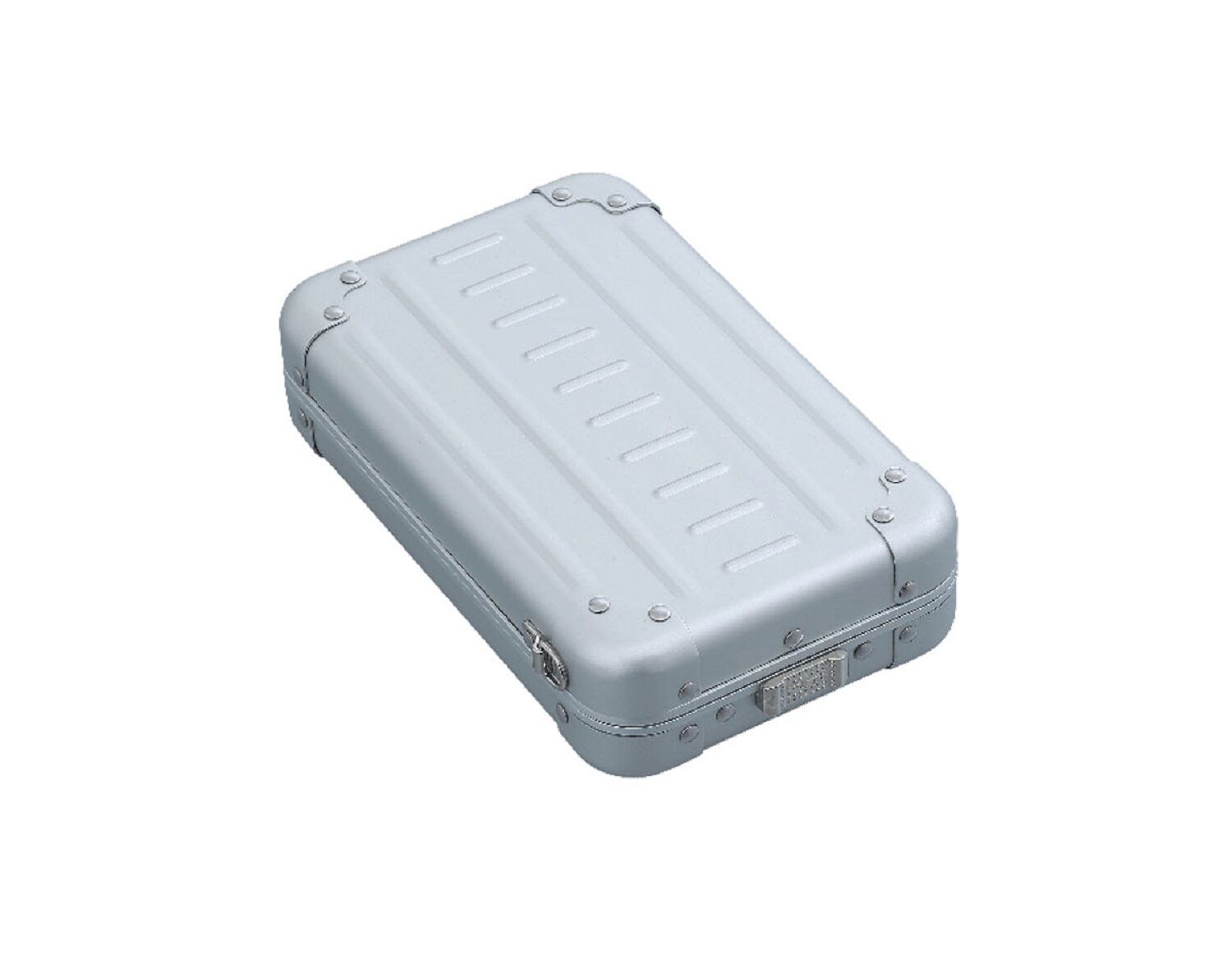 Aleon Lifestyle Vanity Case 7,5", Vertical Silber