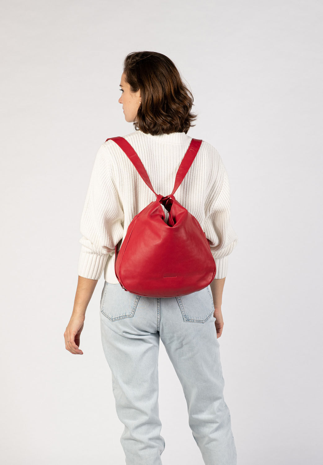 aunts & uncles Heavenly Meadow Pleasance Schultertasche / Rucksack crimson red