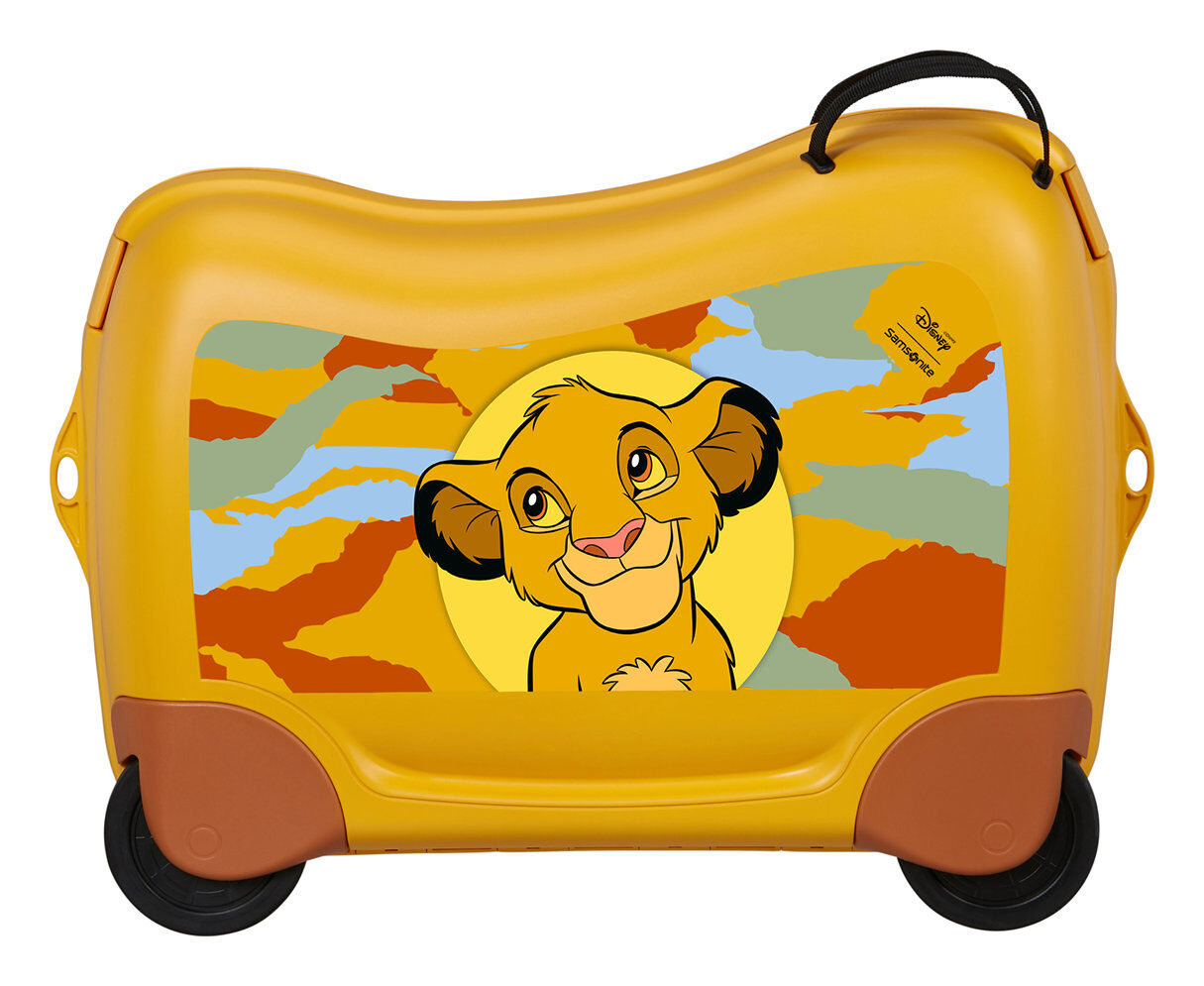 Samsonite Dream2go Disney Ride-On Suitcase, Trolley mit 4 Rollen Simba