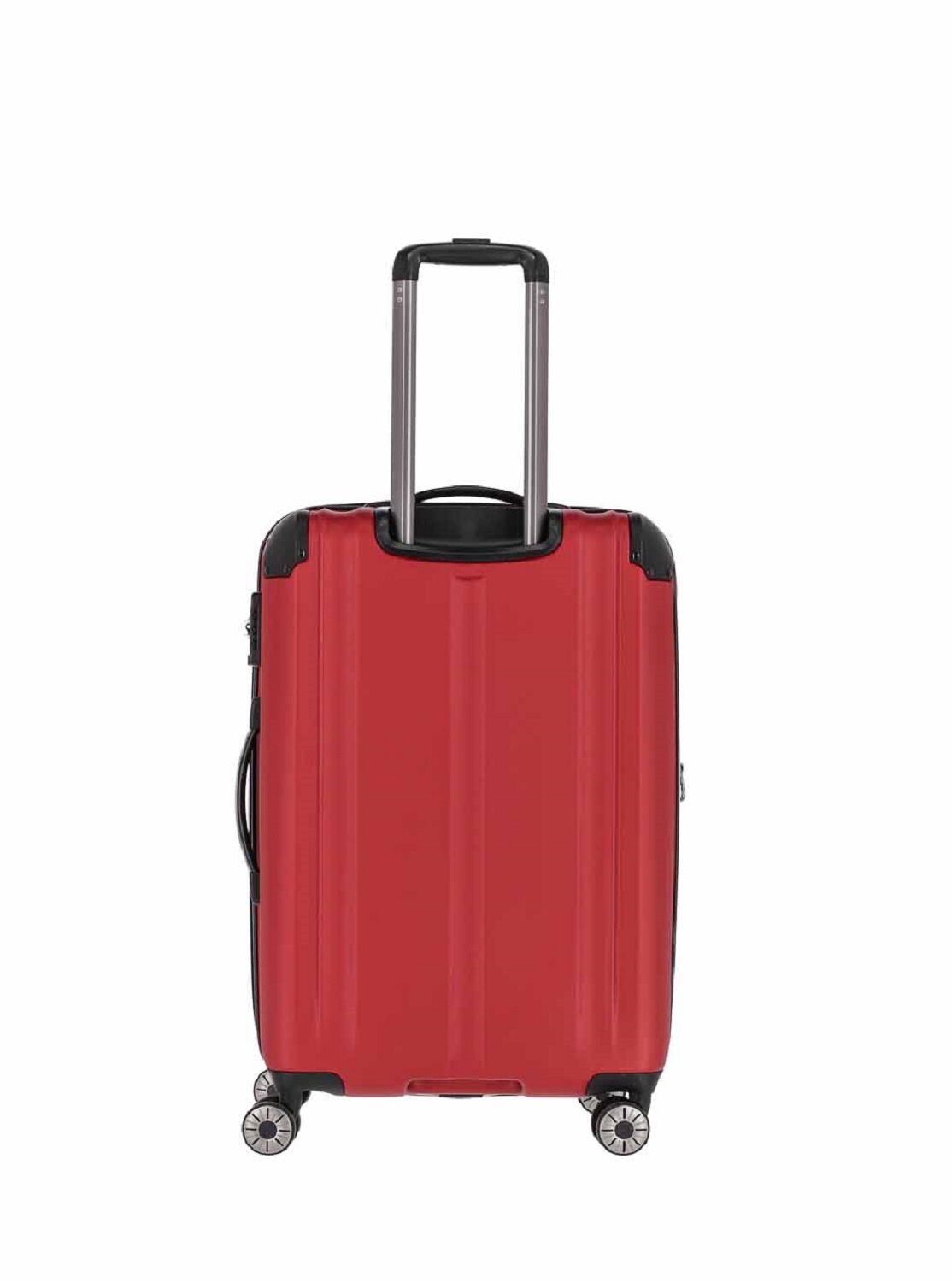 Travelite City Trolley M 4R 68cm erweiterbar Rot