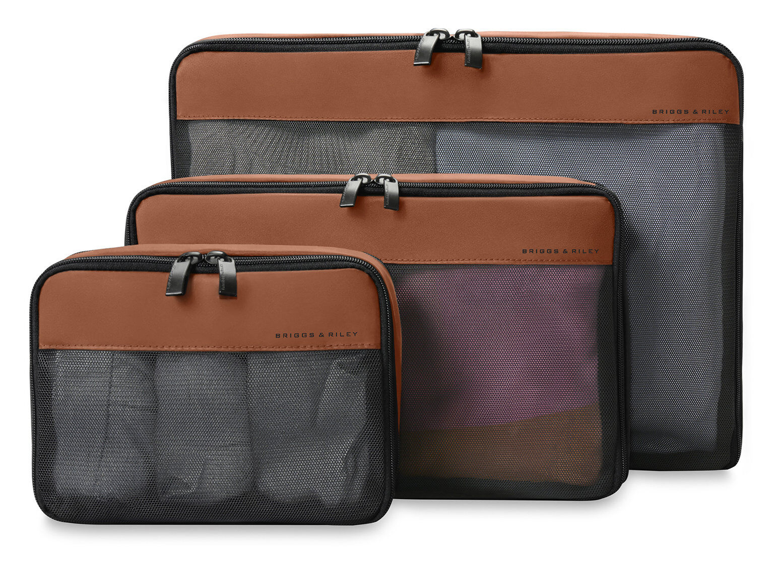 Briggs & Riley Travel Essentials Check In Packing Cube 3-teilige Set Canyon