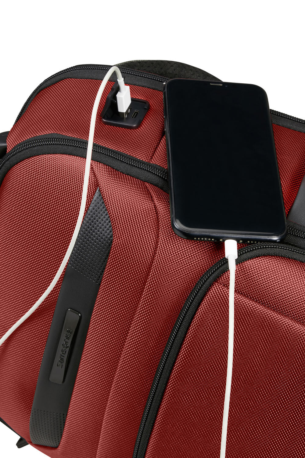 Samsonite Pro-DLX 6 Rucksack 15.6" + GRATIS HOTELGUTSCHEIN Rot