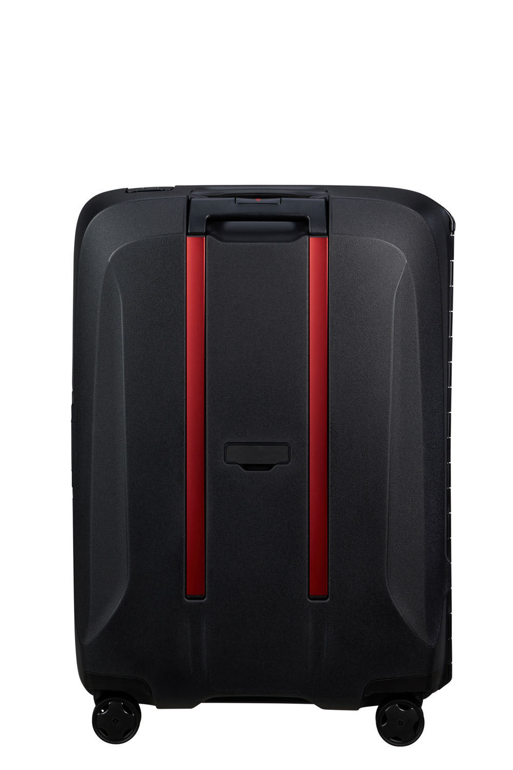 Samsonite Essens Trolley mit 4 Rollen 69cm + GRATIS HOTELGUTSCHEIN Charcoal/Red