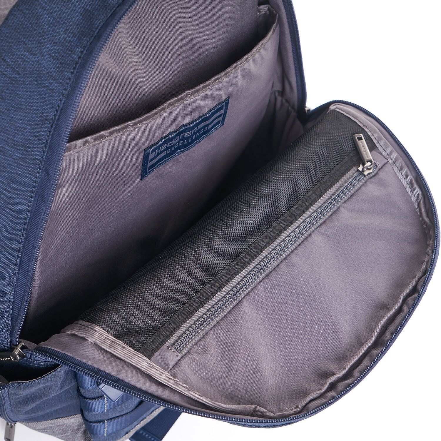 Hedgren Knock Out CASSIEL Rucksack mit Überschlag und Laptopfach 15" Falcon Grey