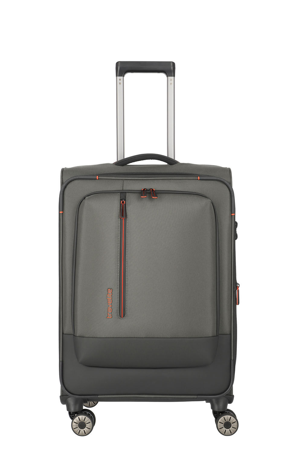 Travelite Crosslite Trolley M 4-Rollen erweiterbar Oliv