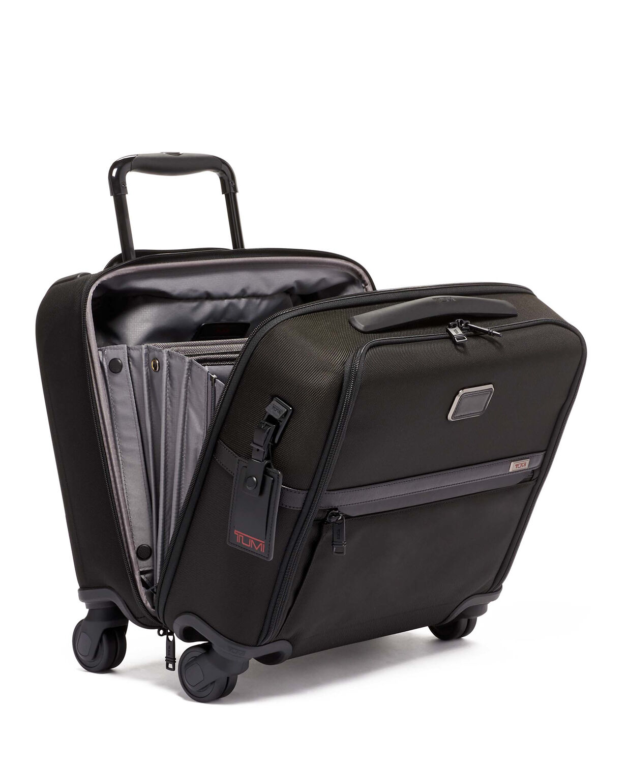 Tumi Alpha 3 Kompakte Aktentasche 4 Rollen + GRATIS HOTELGUTSCHEIN black Tumi Alpha 3 Kompakte Aktentasche 4 Rollen + GRATIS HOTELGUTSCHEIN black