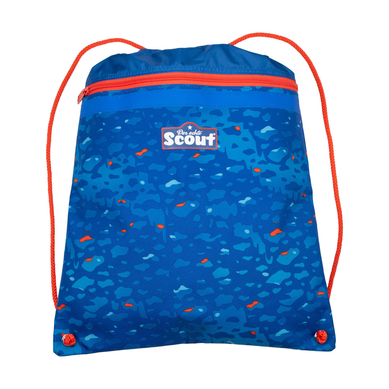 Scout Neo Exklusiv Superflash Schulranzen-Set 4-teilig Blue Dino