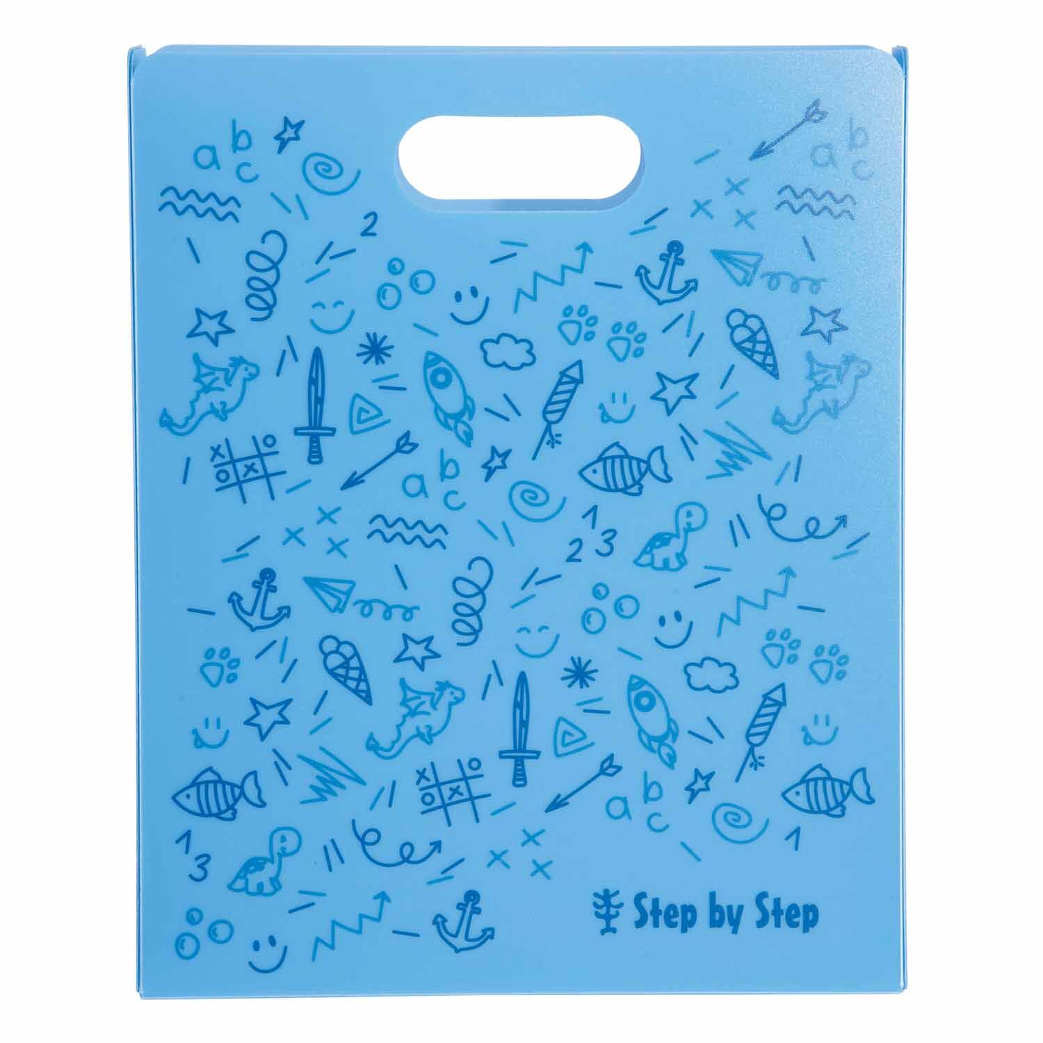 Step by Step Schulzubehör Heftbox mit Tragegriff Blau