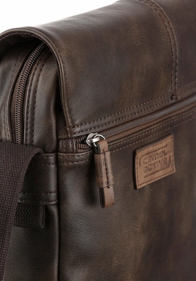 Camel Active LAOS Flap Bag S Top Zip 440 Braun