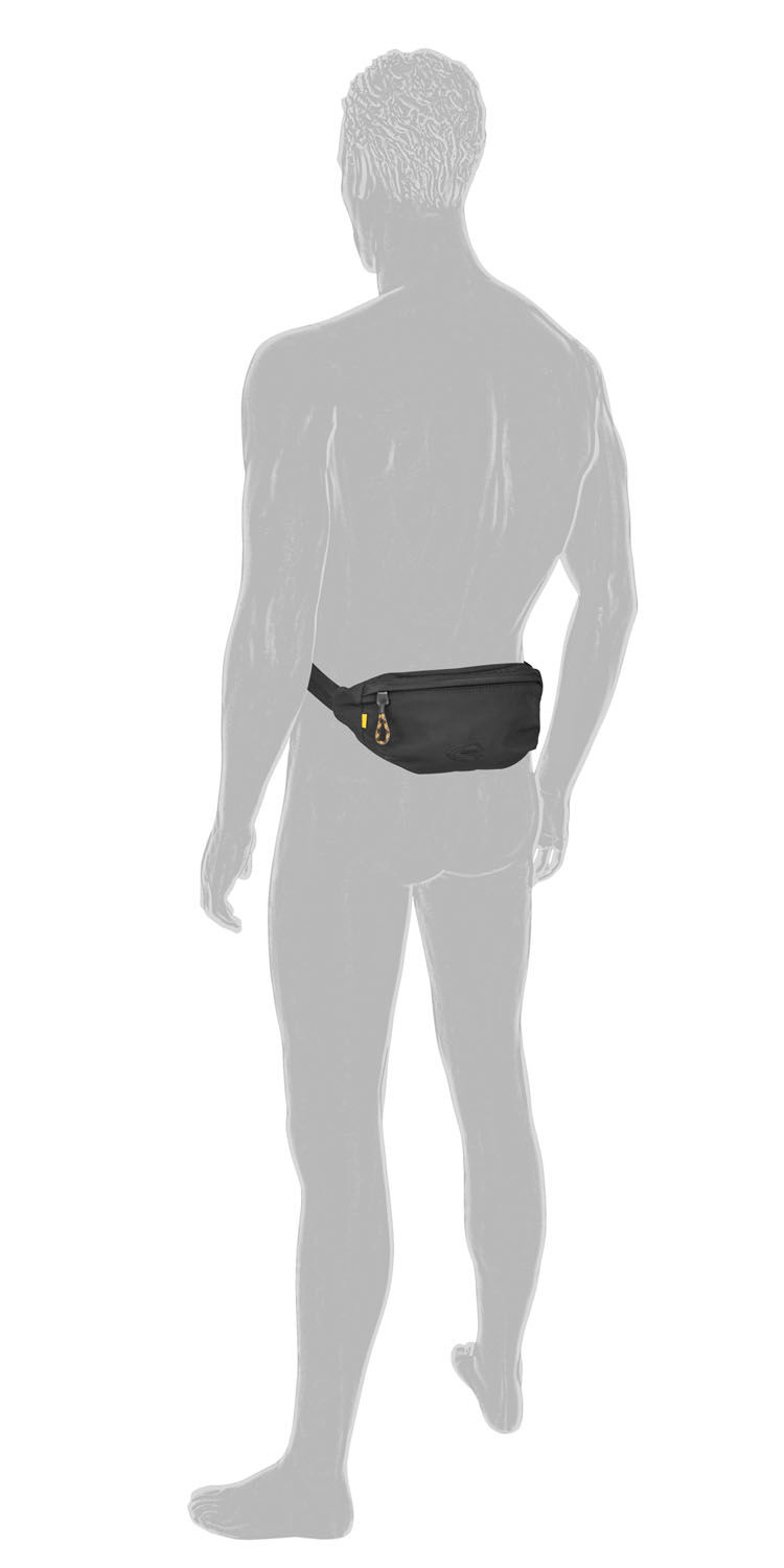 Camel Active Terra Belt Bag S aus recyceltem Nylon 4225 Schwarz