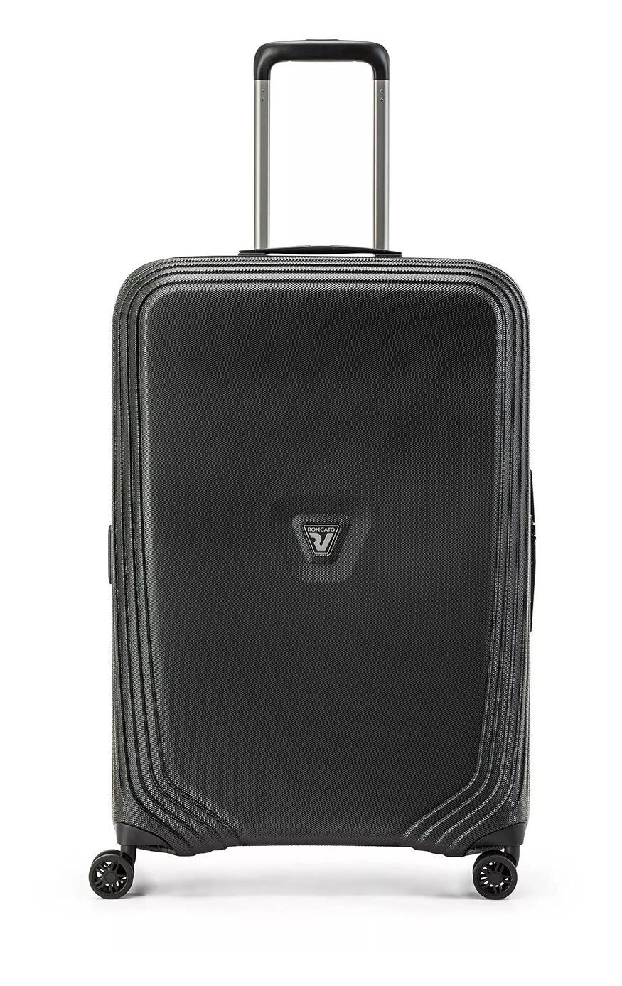 Roncato GIGALIGHT Trolley M (69cm) Schwarz