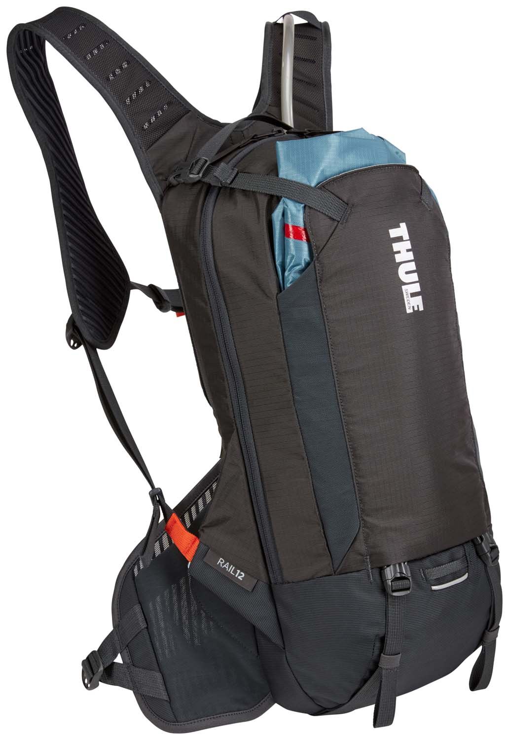 THULE Rail 12L Trinkblasenrucksack Obsidian THULE Rail 12L Trinkblasenrucksack Obsidian