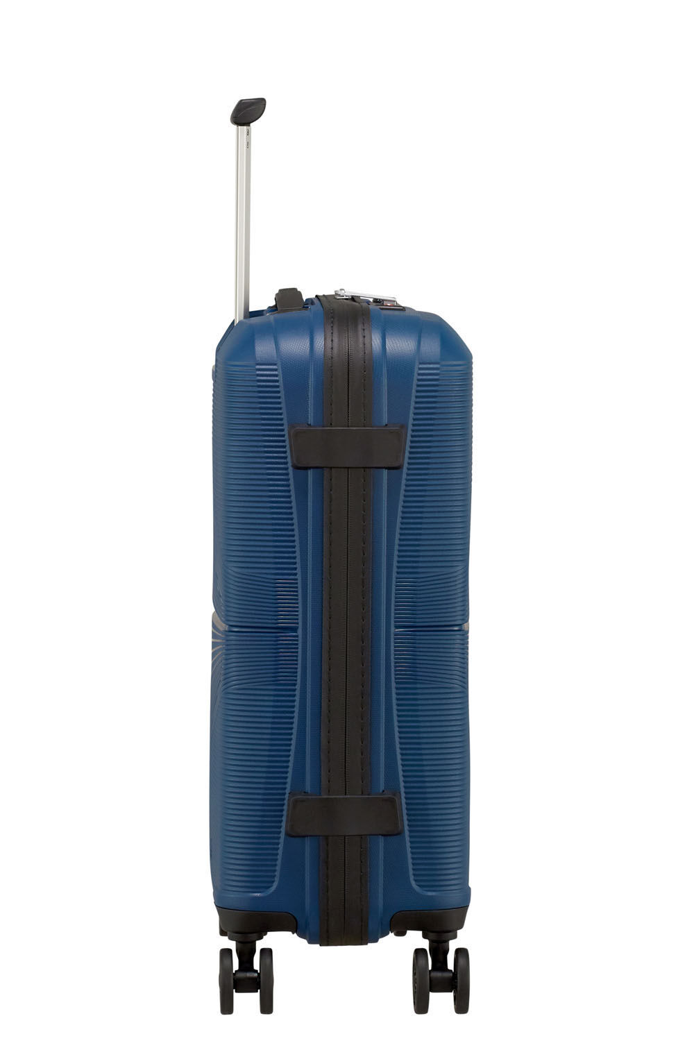 American Tourister Airconic Handgepäck Trolley 55cm mit 4 Rollen + GRATIS HOTELGUTSCHEIN Midnight Navy