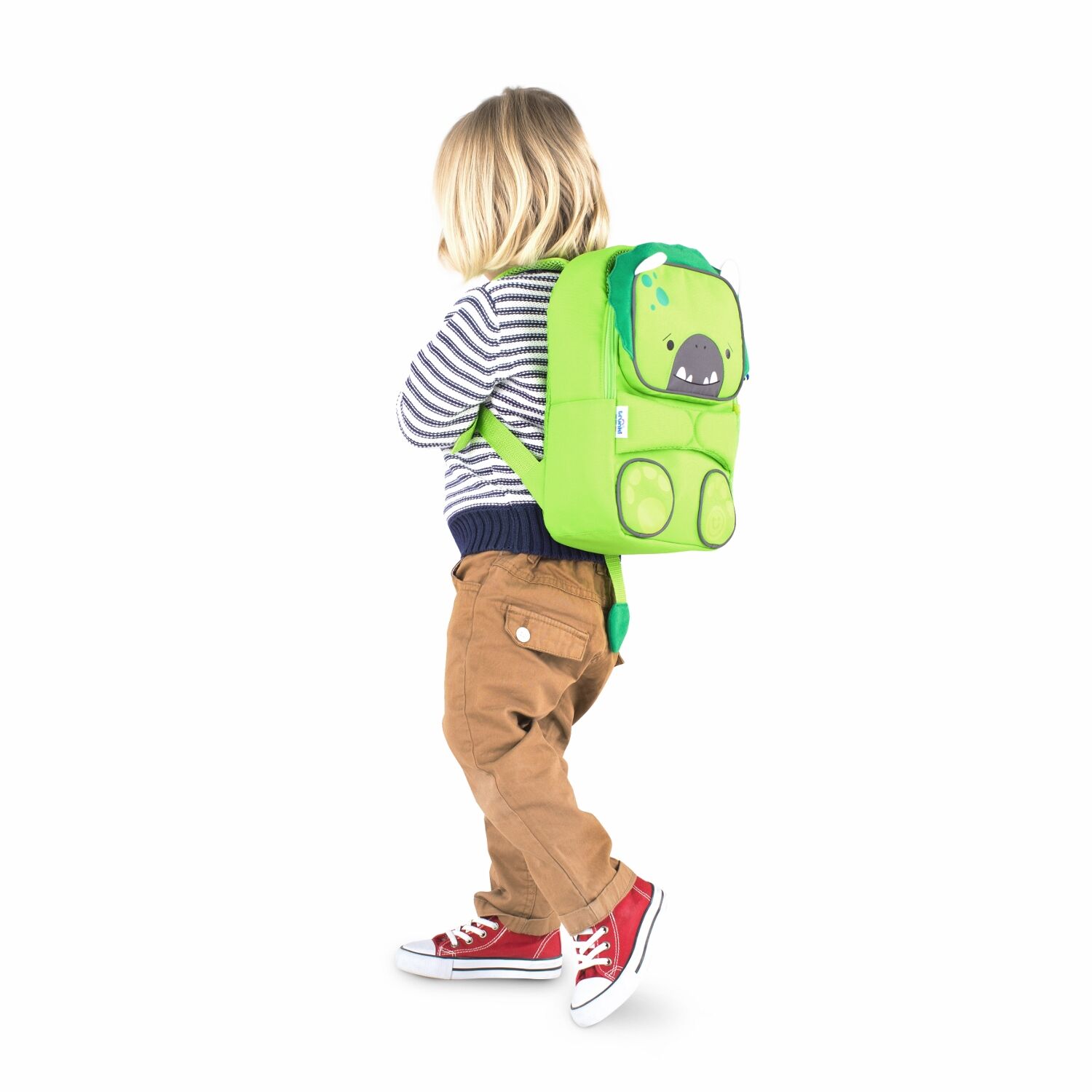 Trunki ToddlePak Dino Backpack Kinderrucksack grün