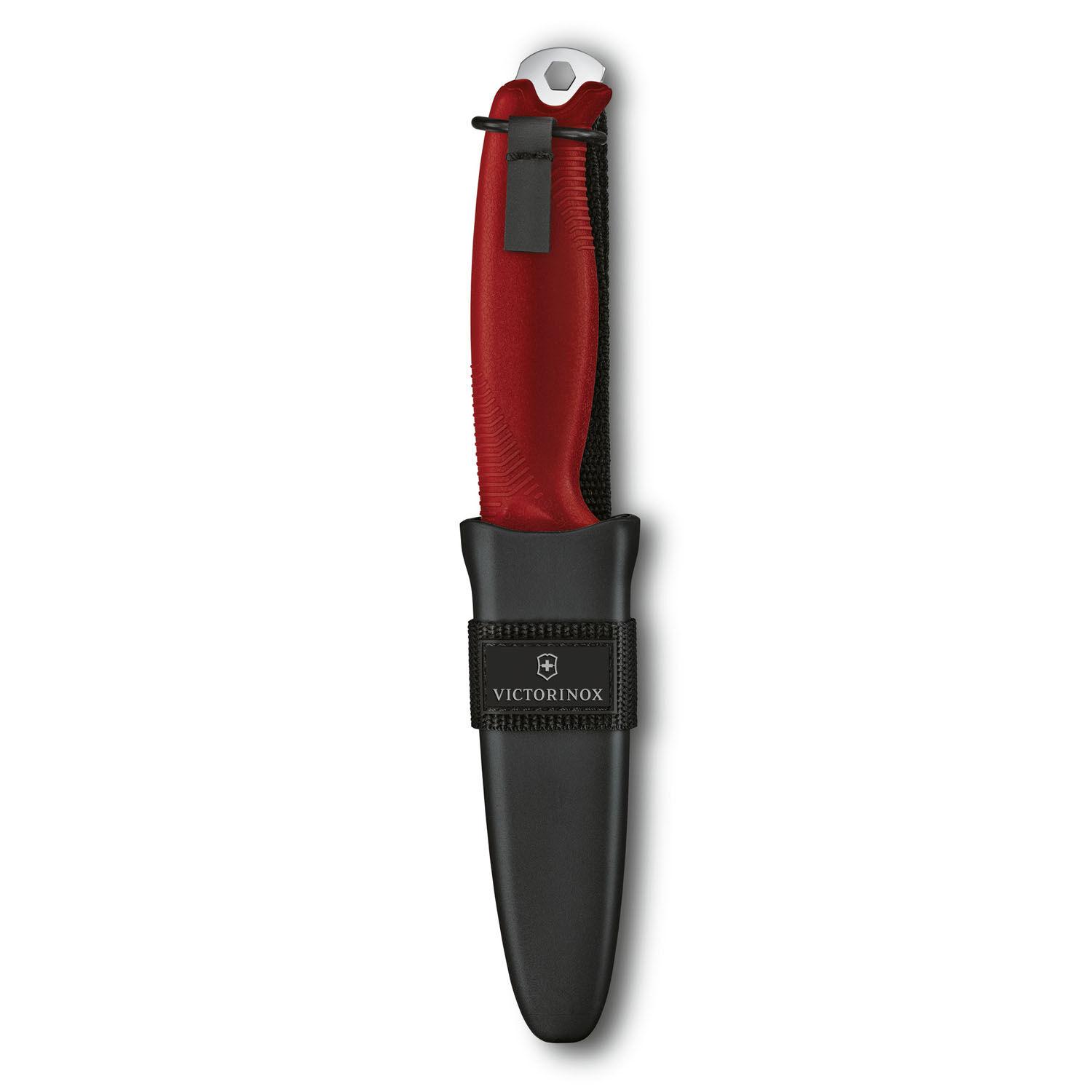 Victorinox Venture Messer mit feststehender Klinge Red